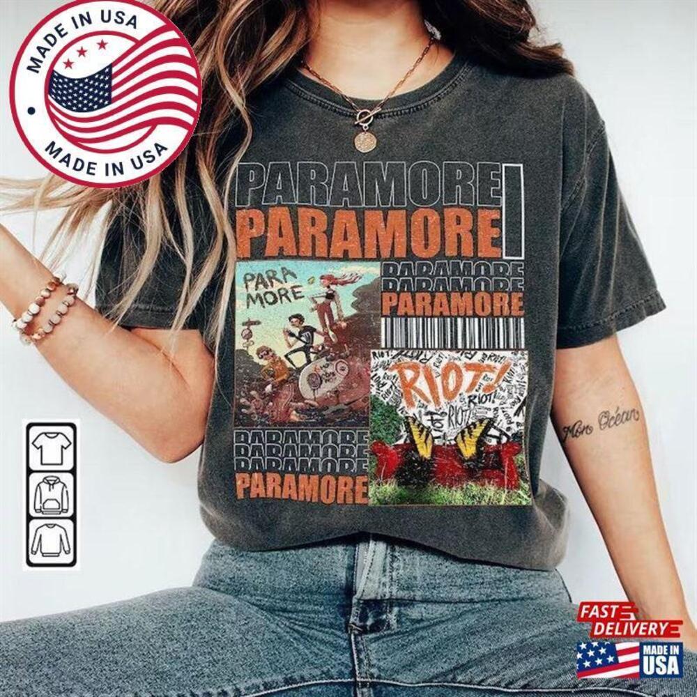 Paramore Music Shirt K8 This Is Why T-Shirt Retro  Unisex Gift Bootleg